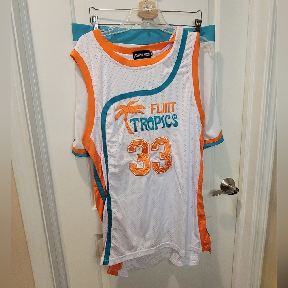 Jackie Moon Jersey & Shorts Tropics Semi-Pro Socks & Sweatbands Various Sizes